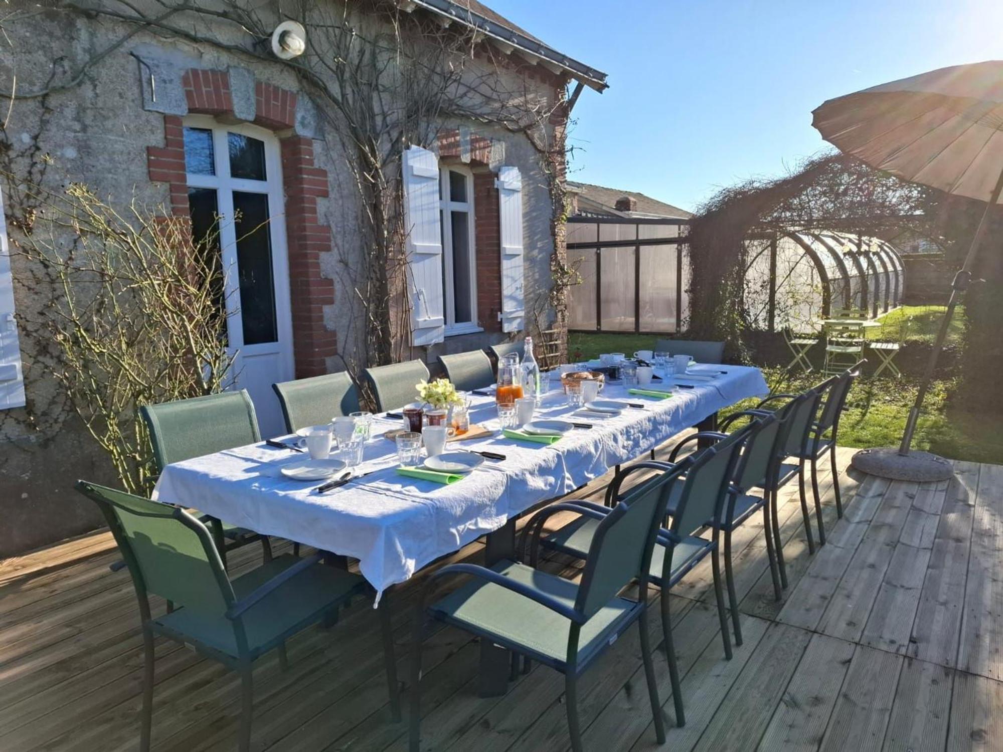 Gite Familial Avec Piscine Chauffee A Lege - Fr-1-306-1296 Esterno foto